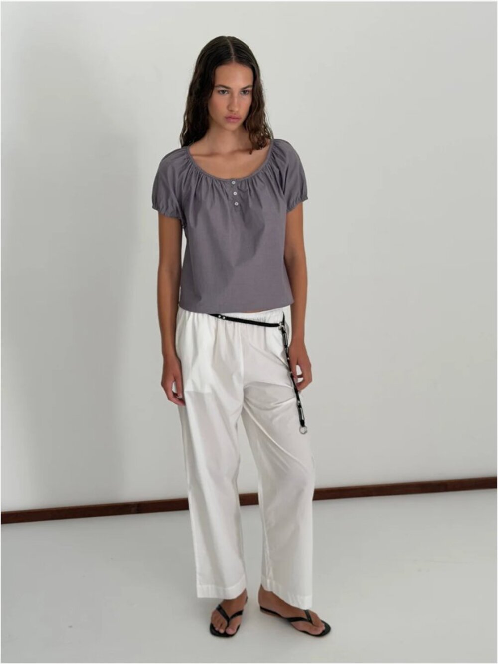 Deiji Studios Poplin T shirt, Medium